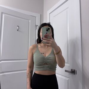 Athleta cinch longline sports bra